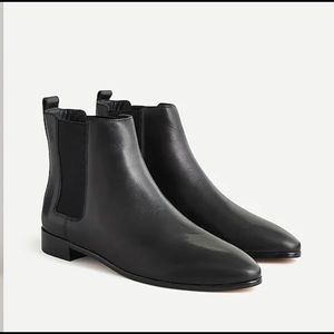 J. Crew women’s pull-on leather Chelsea boots